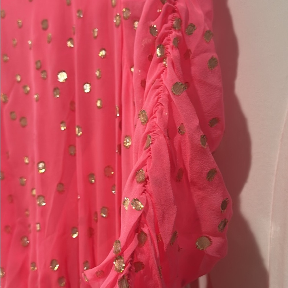Lilly Pulitzer Vibrant Coral  with Gold Accents